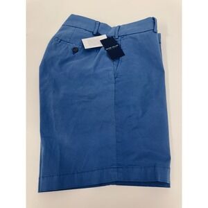 NWT Peter Millar Crown Crafted Concorde Garment Dyed‎ Shorts CASCA Blue 34 $140